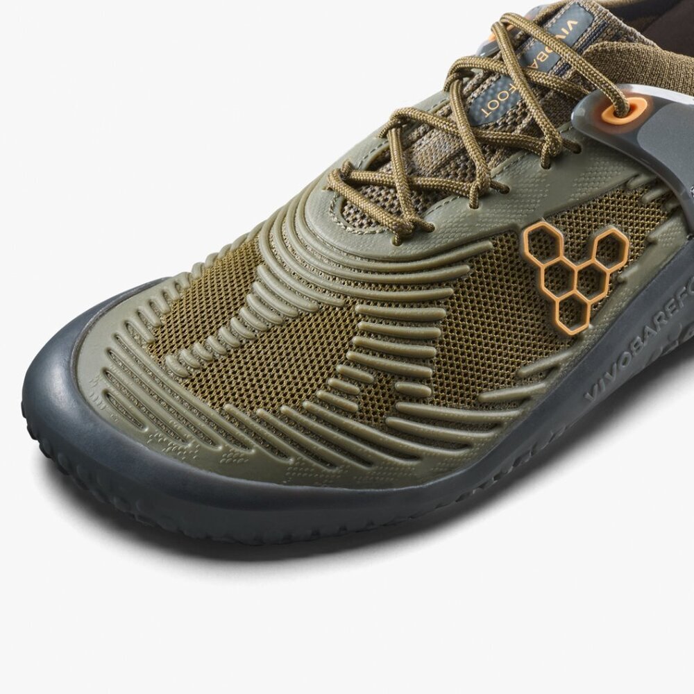 NEW Vivobarefoot womens Motus Strength II shoes lifting gym Dark Olive sz 8 - Picture 4 of 7